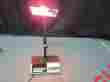 0130 Spartus Vintage Clock Radio Desk Or Nightstand Lamp Model