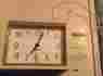 0250 Spartus Vintage Alarm Clock Radio Am Fm White Retro Model