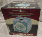 031331497849 New Ford Thunderbird Anniversary Neon Cd Clock Radio 031331497849 New Ford Thunderbird Anniversary Neon Cd Clock Radio
