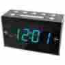 Scr1053 1.2-inch Sylvania Jumbo Digit Dual Alarm Clock Radio With Blue Led 885407321077