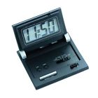 10-c105 Natico Lcd Alarm With Snooze Black