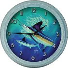 1017 River S Edge Rivers Metal Clock 15 Marlin 643323101704
