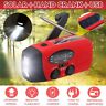 1024070zkvm710 Unbranded Emergency Solar Hand Crank Dynamo Radio Led Flashlight Usb