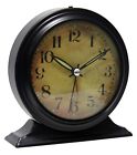 10415 10415-black Infinity Instruments Boutique Black Alarm Clock 731742004154