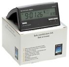 107-1001.99 Junghans Desktop Radio Controlled Atomic Digital Display Alarm Clock