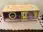 11-360 International Midland Vintage Retro Clock Alarm Am Fm Radio