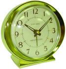 11605qa Westclox Clock Alarm Quartz Goldtone 844220008480