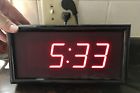 118182 Brg Precision Products Marquee Bar Digital Led Clock