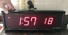 119507 Brg Precision Products Marquee Bar Digital Led Clock