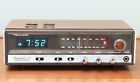 12-1526 Chronomatic Realistic Stereo Clock Radio 218 Green Woodgrain