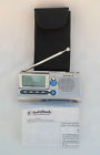 12-220 Radio Shack Am Fm Alarm Clock W Case Manual Flip Up Display