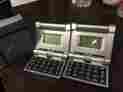 123654 Digital Robot Top U.s.a Corporation Lot Of 2 Desktop Alarm Clock Calendar Calculator