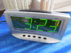 1250 Tozaj Display Green Led Alarm Clock Snooze No Radio