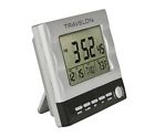 12654 Travelon Large Display Travel Alarm Clock With Minute 025732017133