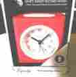 0474046 21107 Equity By La Crosse Battery Operated Silent Travel Analog Alarm Clock New-pink 047404211076