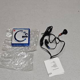 Cw-25bl 21st Century Fm Auto Scan Radio - Blue Pocket Size With Earbuds And Manual