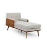 312353 Hanna Chaises Longues Beige Dark Walnut 312353 Hanna Chaises Longues Beige Dark Walnut