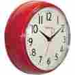 32042r Westclox Retro 1950s Kitchen Wall 9.5 Clock 844220006080