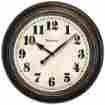 32213 Westclox Round Oversized Classic 24 Clock 844220006523
