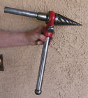 34955 1 4 Spiral " Usa Tool Reamer 2 Pipe Nice Ridgid Ratcheting