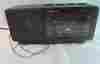 3646 Radio Digital Clock Soundesign Vintage Black Am Fm Works Sleep Mode