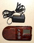 4-way Sharper Image Design Radio Alarm Clock With Sound Soother Adapter