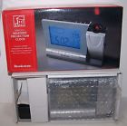 400003362639 Brookstone Wireless Weather Projection Clock W Outside Monitor 90 Range New