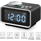 43237168419 Dpnao Digital Alarm Clock Radio Small With Backlit 639631427186