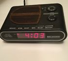 4445 Belwood 1980s Am Fm Alarm Clock Radio Model Vintage Euc