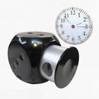 4894660139370 Unbranded Dice Design Led Projection Clock Black Silver