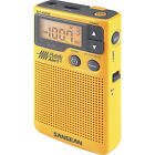 5043437 Yellow Am Fm Digital Pocket Radio Noaa Weather 648865043437