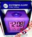 550150781 70912 Equity By La Crosse Soft Cube Lcd Battery Operated Travel Alarm Clock New-purple 047404709122