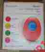 556555-red Wobble Clock Brookstone Bob 5 In 1 Color Red New 883594005862