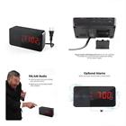 600706949094 Dual Alarm Clock Radio Digital Stations Memories Led