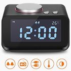 600706958010 Monochef Alarm Clock Radio With Dual Usb Charging