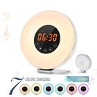 602822944809 Sunrise Light Alarm Clock Led Fm Radio Bedside