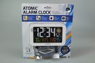 617-1485w La Crosse Technology Atomic Color Alarm Clock With 757456087634