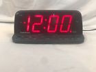 63-960 Radioshack Vintage Radio Shack Red Led Digital Alarm Clock Tested