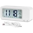 675234350179 Digital Clock Radios Alarm Rechargeable Talking With Groups