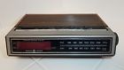 7-4631a Ge Neral Electric Alarm Clock Radio Vinta Woodgrain Retro