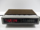 7-4631c Ge Neral Electric Alarm Clock Radio Vinta Woodgrain Retro