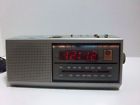 7-4637a Electric Clean Dual Clock Display General Led Fm Red Alarm Radio Ge