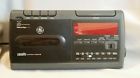 7-4936 Radio Player Fm Ge General Clock Digital Cassette Alarm Electric Dual