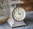 705641559190 Park Hill Collections Vintage Reproduction Grocery Scale Clock