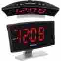 71018 Westclox Curved-screen Large Readout Alarm Clock 844220007780