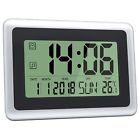 714169155357 Heqiao Digital Wall Clocks Large Decorative Silent Desk