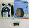 736386480050 Fm Auto Scan Pocket Radio Blue Light Earbuds