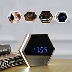 743790066824 Pyrus Portable Mirror Alarm Clock Night Light Rechargeable