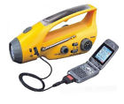 80003 Huicane Emegency Sola Hand Cank Adio Flashlight Cell Phone Chage