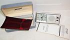 8255 Signet Vintage Alarm Clock Quartz Melody With Cases Manual Mint